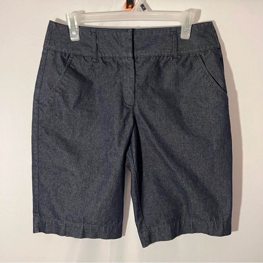 Dana Buchman Long Bermuda Shorts Stretch Size 10